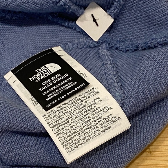 The North Face Adult Dock Worker Recycled Beanie folk blue one size warm pull on - Picture 6 of 7